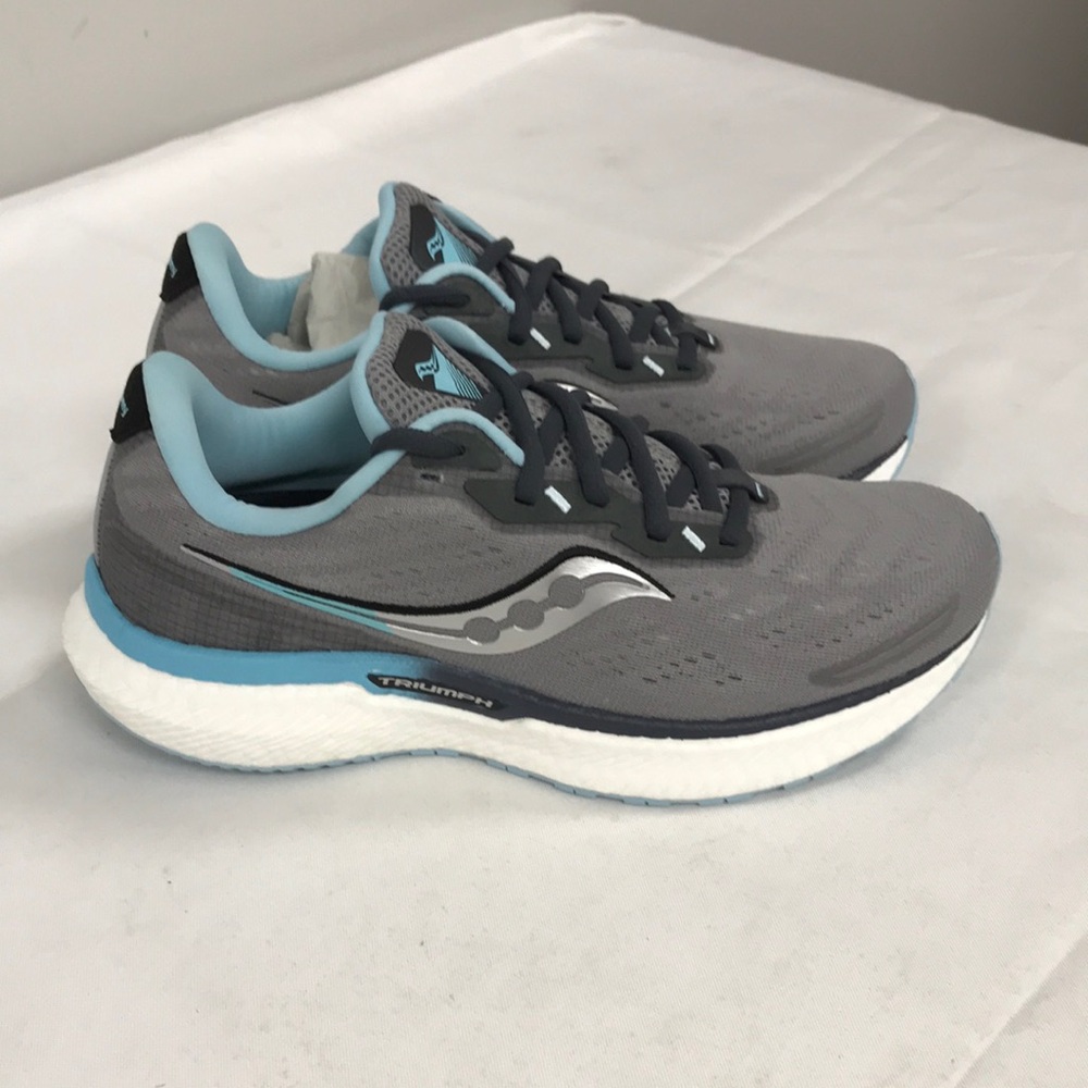 Saucony Gray and Blue Women's Sneakers